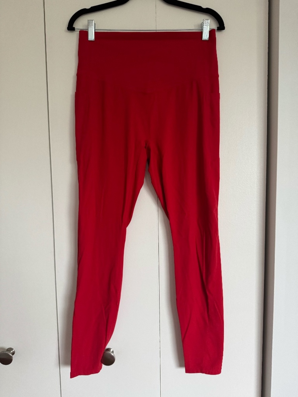 Red Leggings - Halara